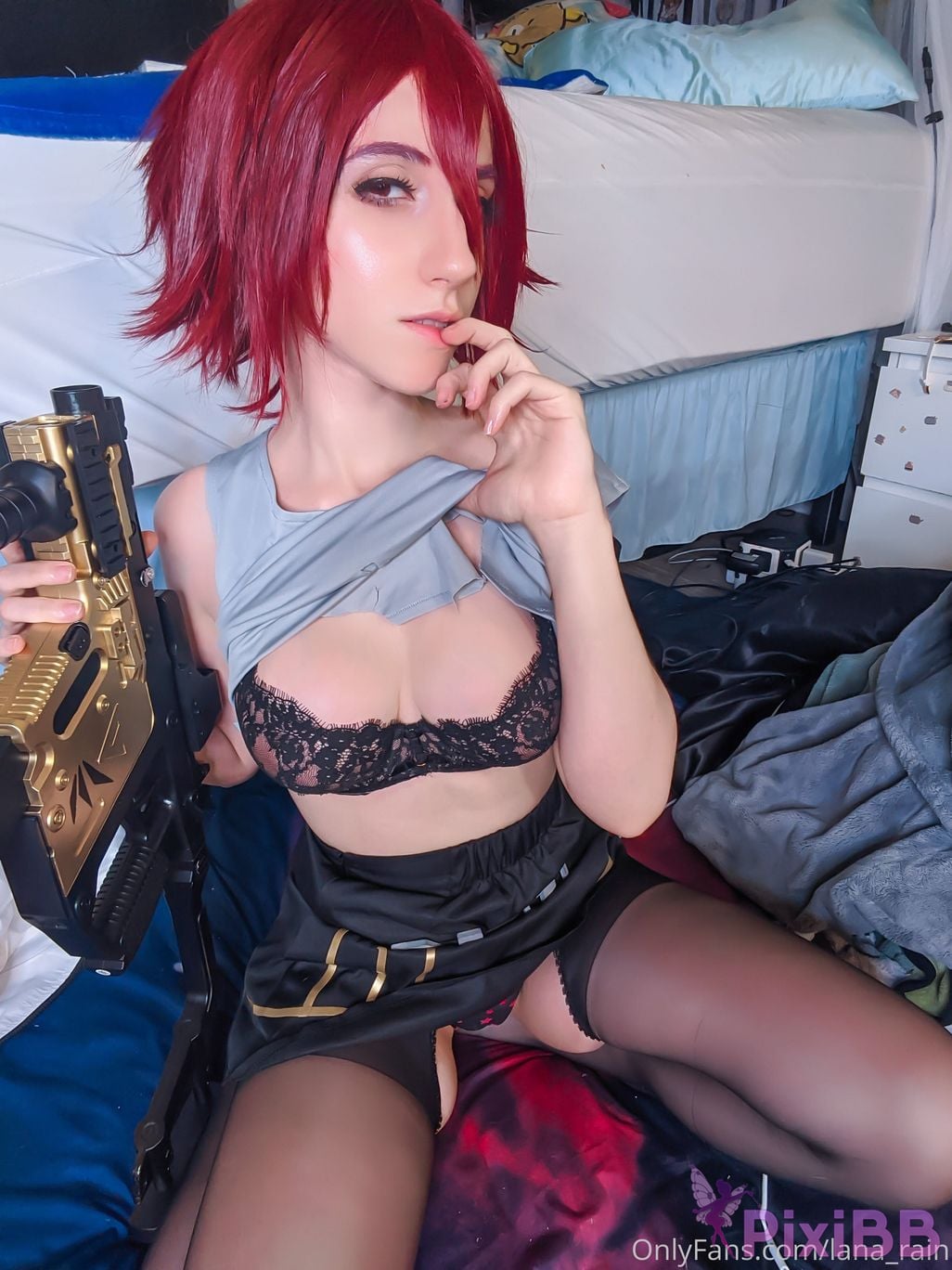 Lana Rain Exusiai (Arknights) PixiBB.COM 5