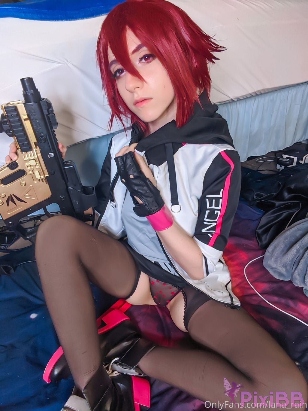 Lana Rain Exusiai (Arknights) PixiBB.COM 7