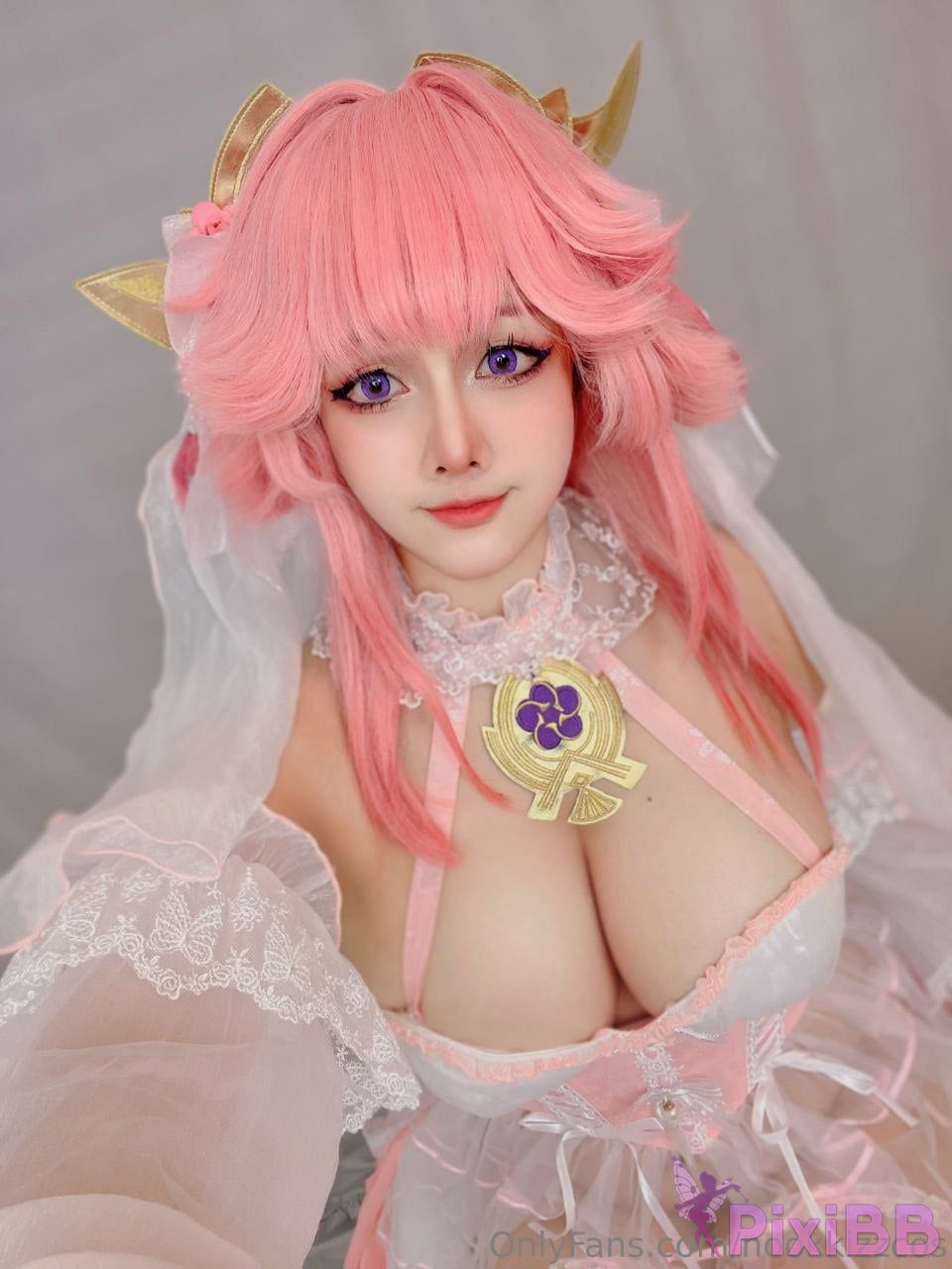 Nookkizz Yae Miko Bride PixiBB.COM 2