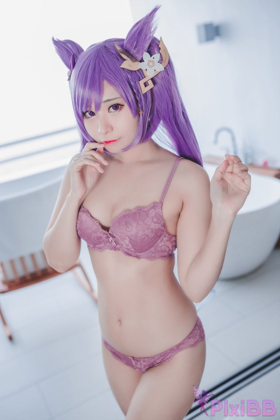 Meenfox Keqing Lingerie PixiBB.COM 22