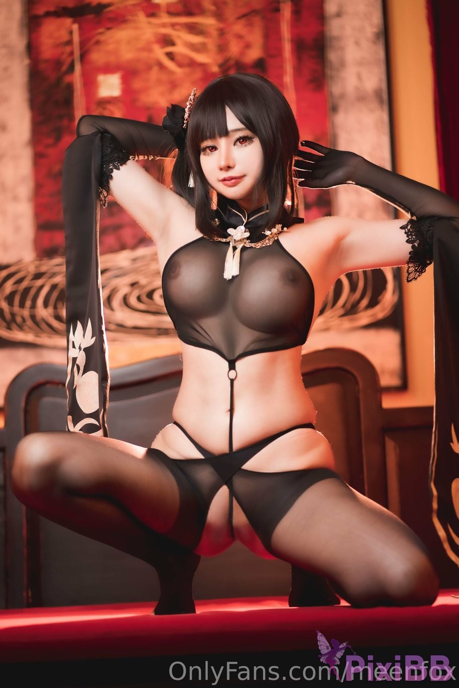 Meenfox Chen Hai (Azur Lane) PixiBB.COM