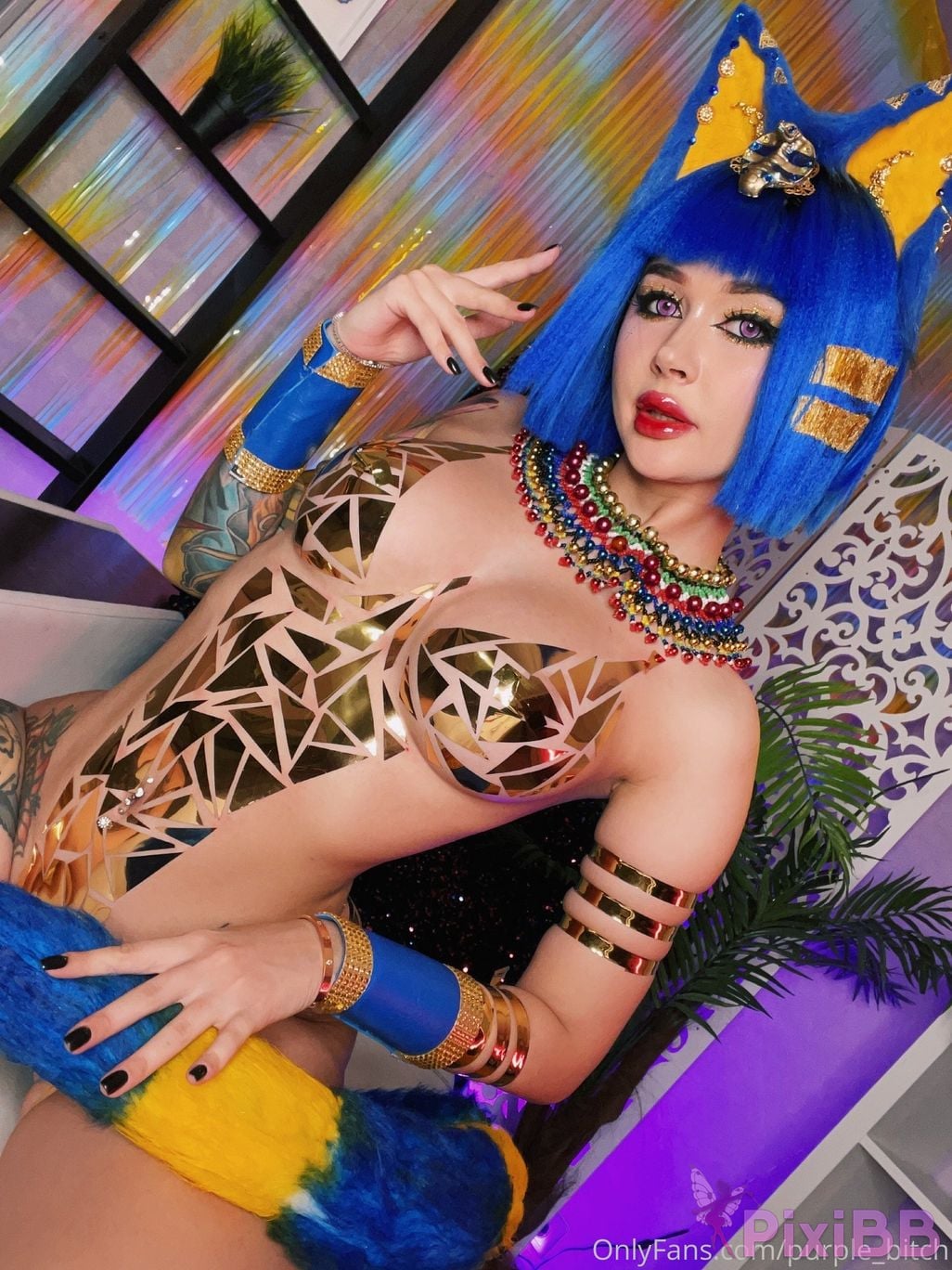 Purple Bitch Ankha PixiBB.COM 27