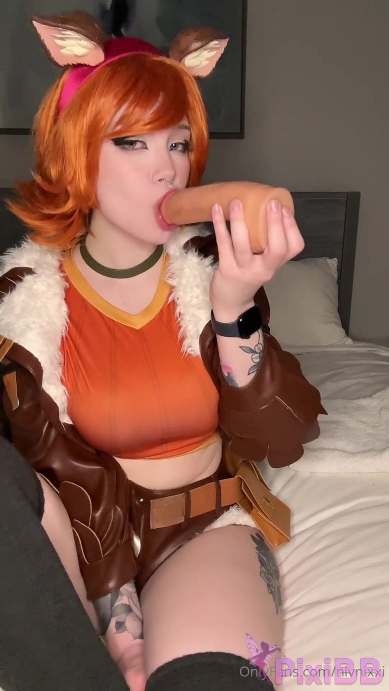 NivNixxi Squirrel Girl Video PixiBB.COM 009