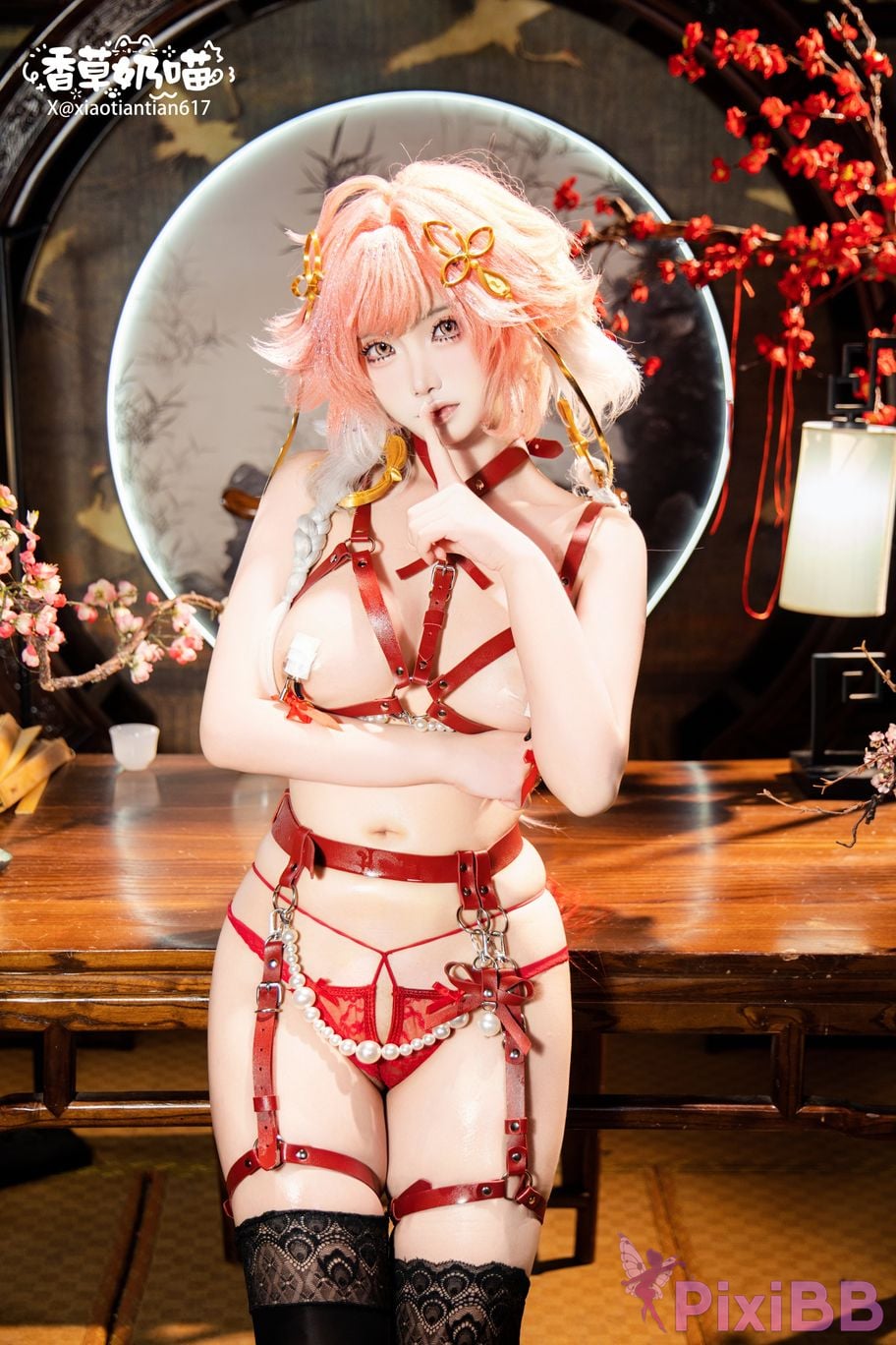 Cosplayer Vanilla Milk Meow Changli Collectors Edition long distance inner wear PixiBB.COM 018.JPG
