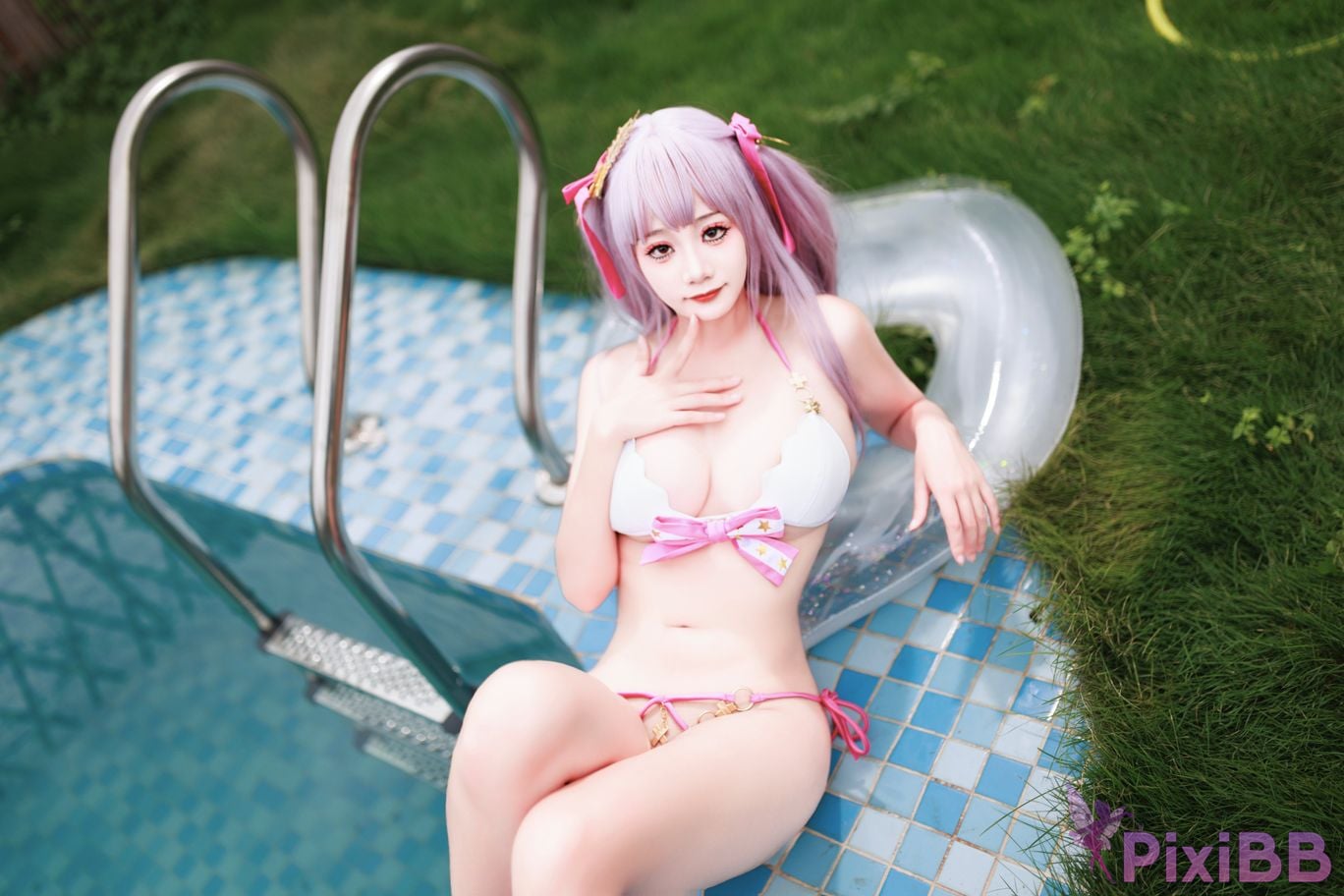 Cosplayer A Xuexue plymouth swimwear PixiBB.COM 009