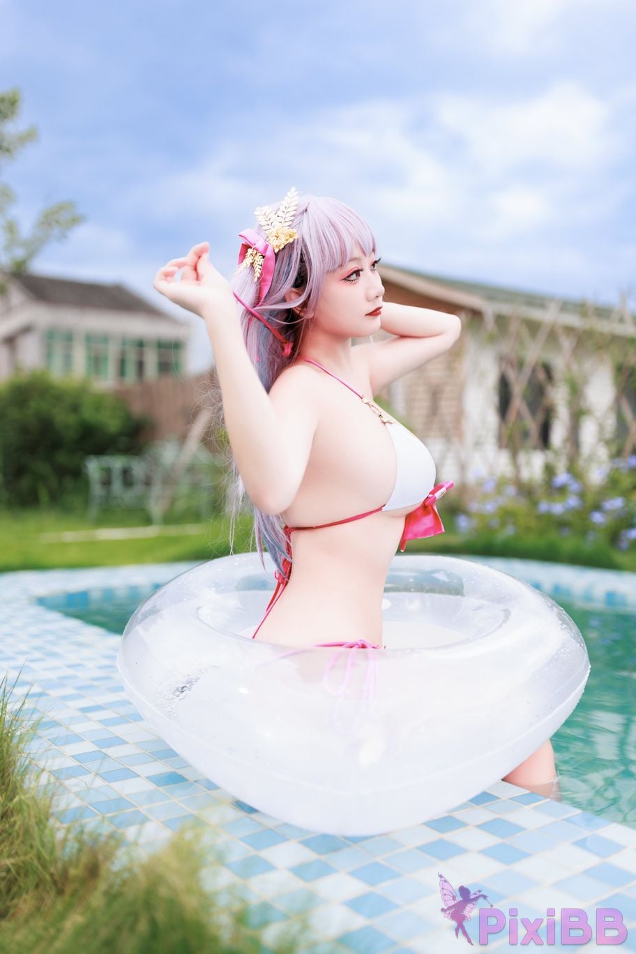Cosplayer A Xuexue plymouth swimwear PixiBB.COM 043