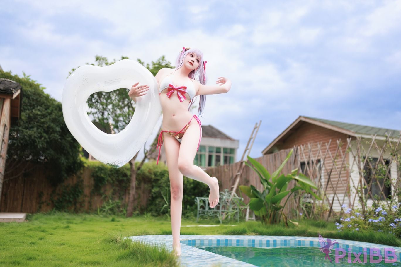Cosplayer A Xuexue plymouth swimwear PixiBB.COM 046