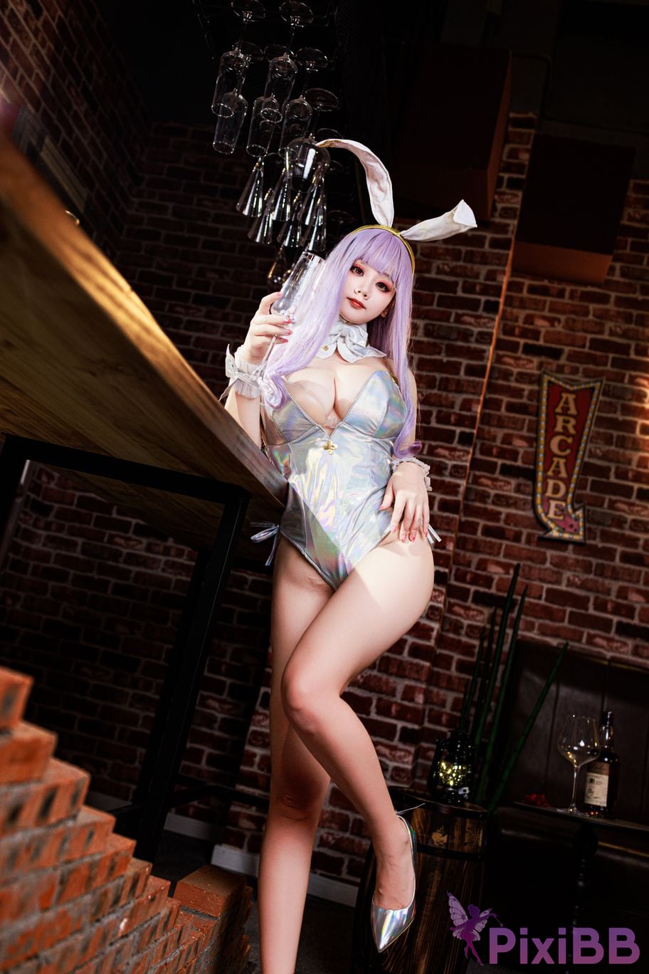 Cosplayer A Xuexue plymouth bunnies PixiBB.COM 007