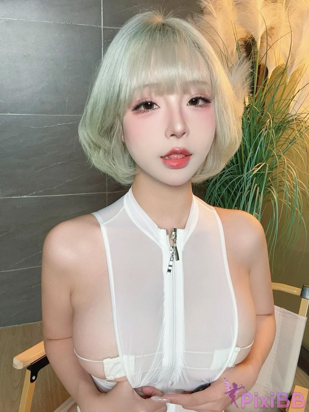 Cosplayer yuuhui Yuhui transparent swimming PixiBB.COM 005