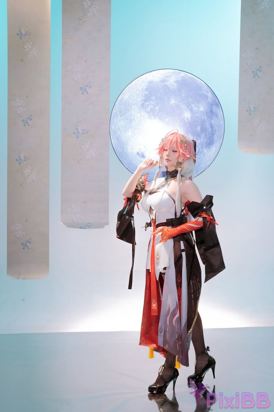 Cosplayer The star is late Hoshilily Ming Chao long distance PixiBB.COM 012