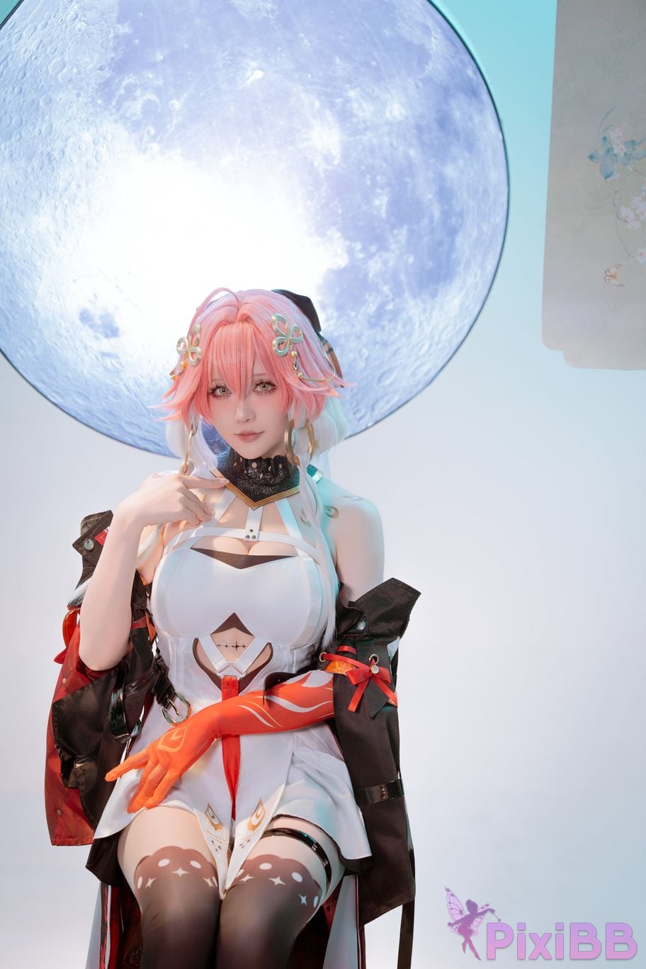 Cosplayer The star is late Hoshilily Ming Chao long distance PixiBB.COM 020
