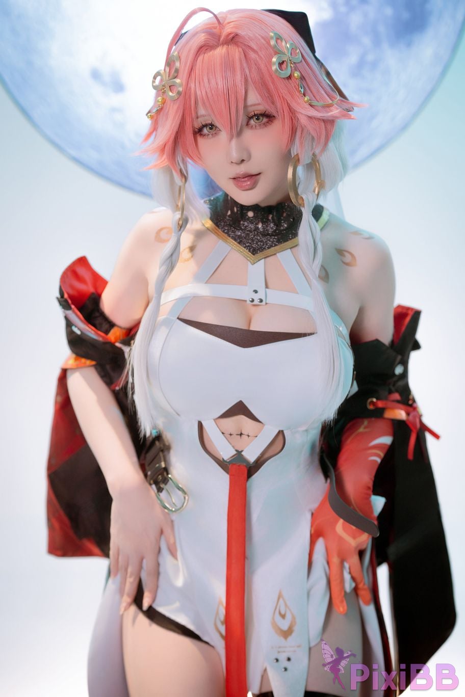 Cosplayer The star is late Hoshilily Ming Chao long distance PixiBB.COM 021