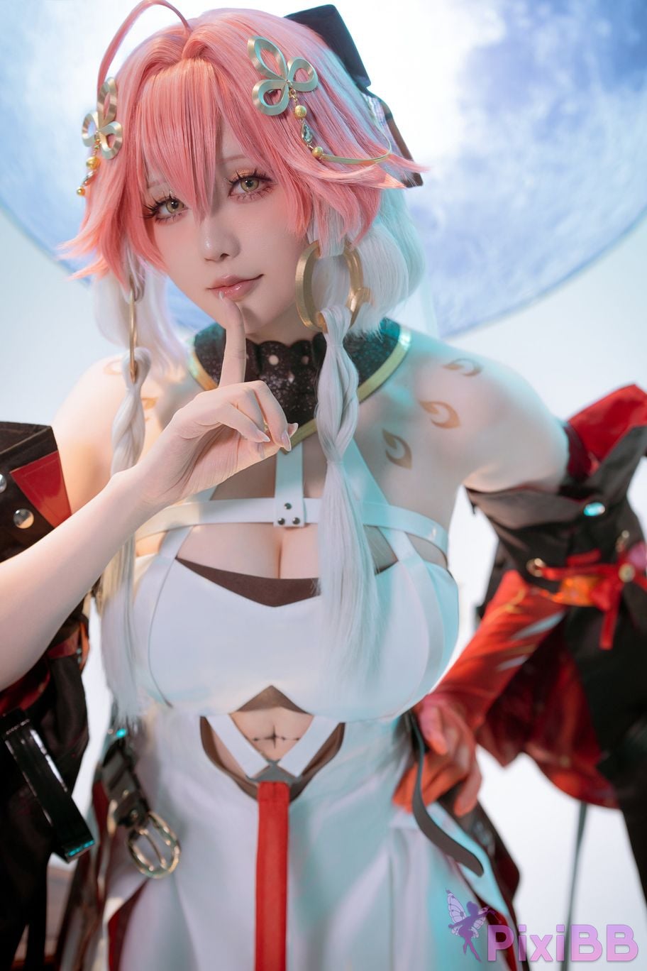 Cosplayer The star is late Hoshilily Ming Chao long distance PixiBB.COM 022