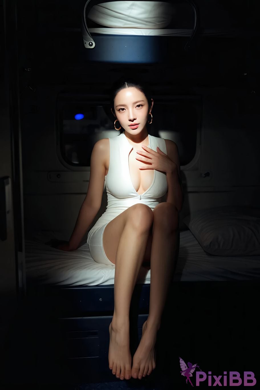AIGirl Mimei High speed rail travel PixiBB.COM 069