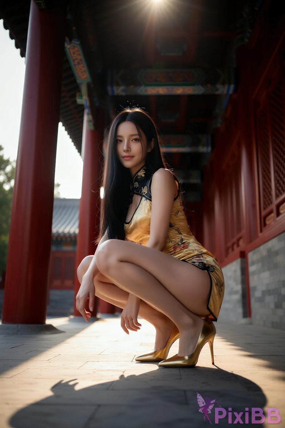 AIGirl Mimei Chinese ancient style PixiBB.COM 003