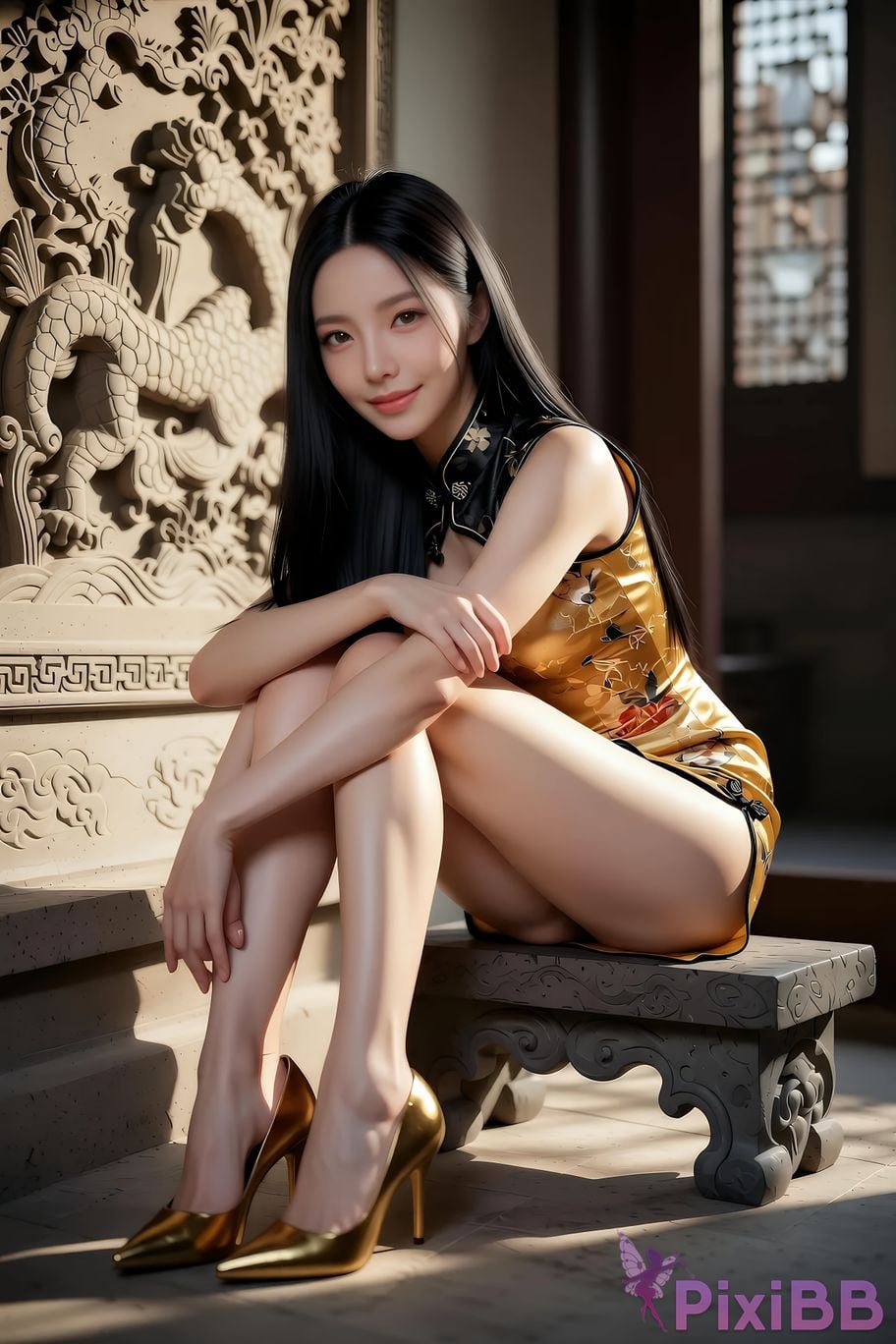 AIGirl Mimei Chinese ancient style PixiBB.COM 008