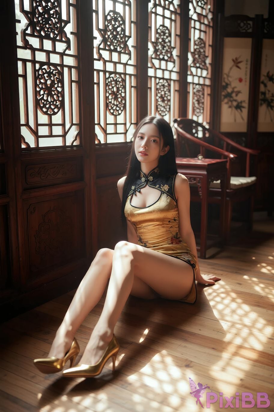 AIGirl Mimei Chinese ancient style PixiBB.COM 039