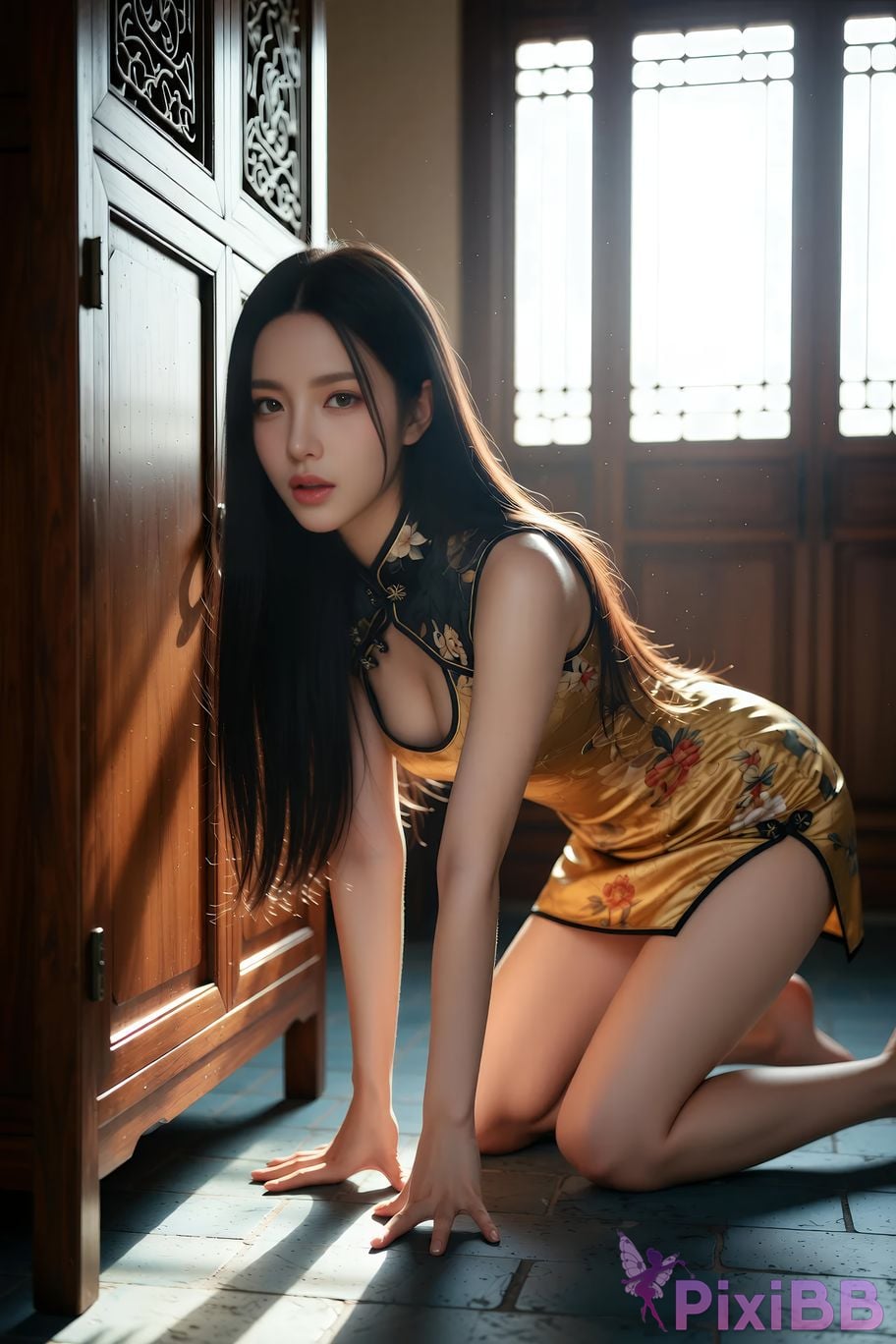 AIGirl Mimei Chinese ancient style PixiBB.COM 073
