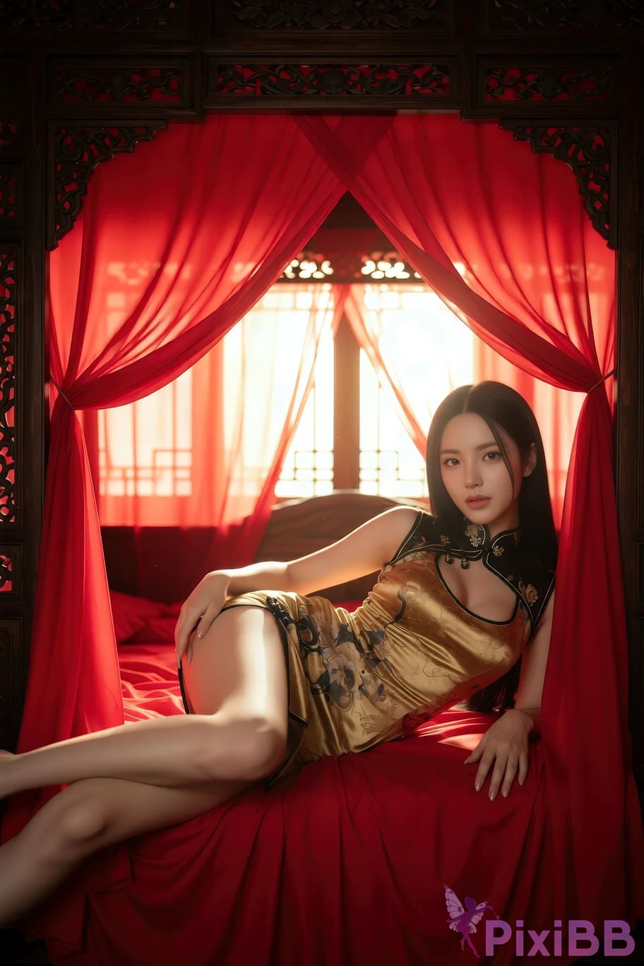 AIGirl Mimei Chinese ancient style PixiBB.COM 077