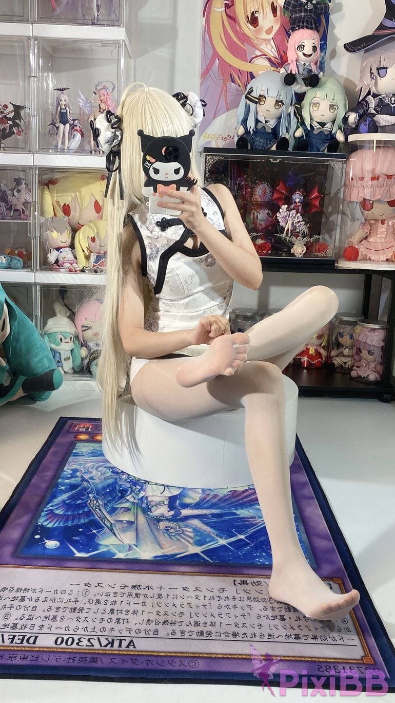 Cosplayer white oak Shirly emptiness of fate Kasuganoqiong cheongsam PixiBB.COM 046.PNG