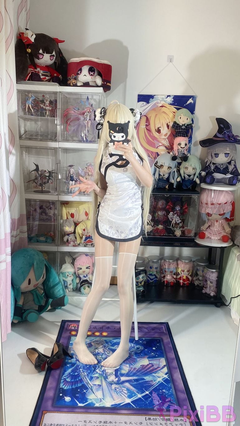 Cosplayer white oak Shirly emptiness of fate Kasuganoqiong cheongsam PixiBB.COM 088.PNG