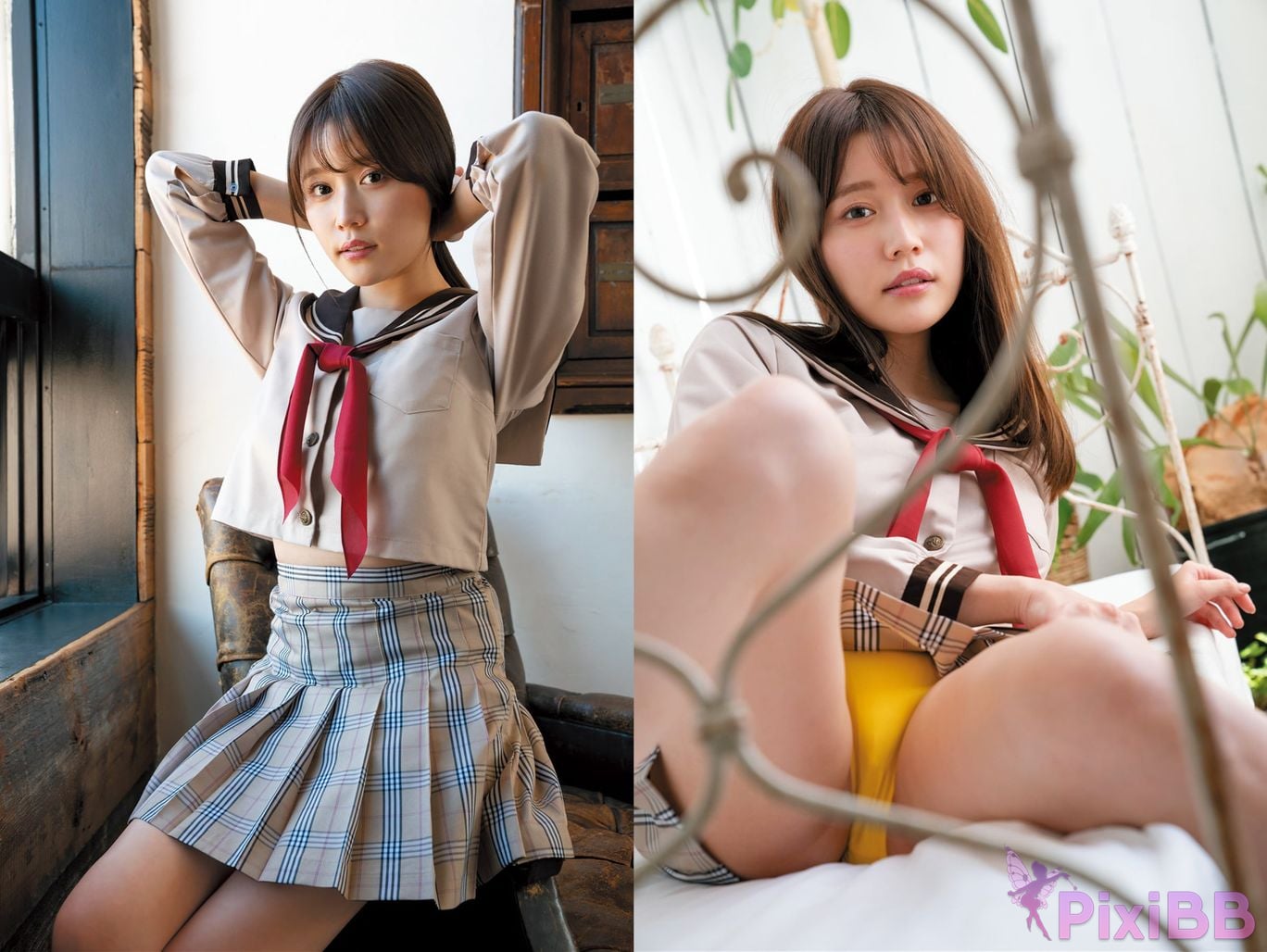 Japanese Idol Yuka Kohinata Asa Gei Secret digital photo book Vol.2 love model answer sister sailor special PixiBB.COM 016