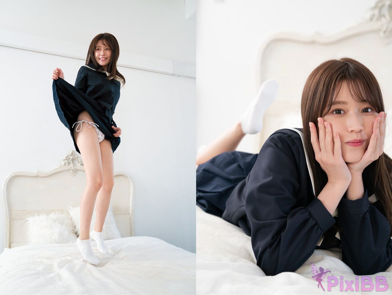 Japanese Idol Yuka Kohinata Asa Gei Secret digital photo book Vol.2 love model answer sister sailor special PixiBB.COM 027