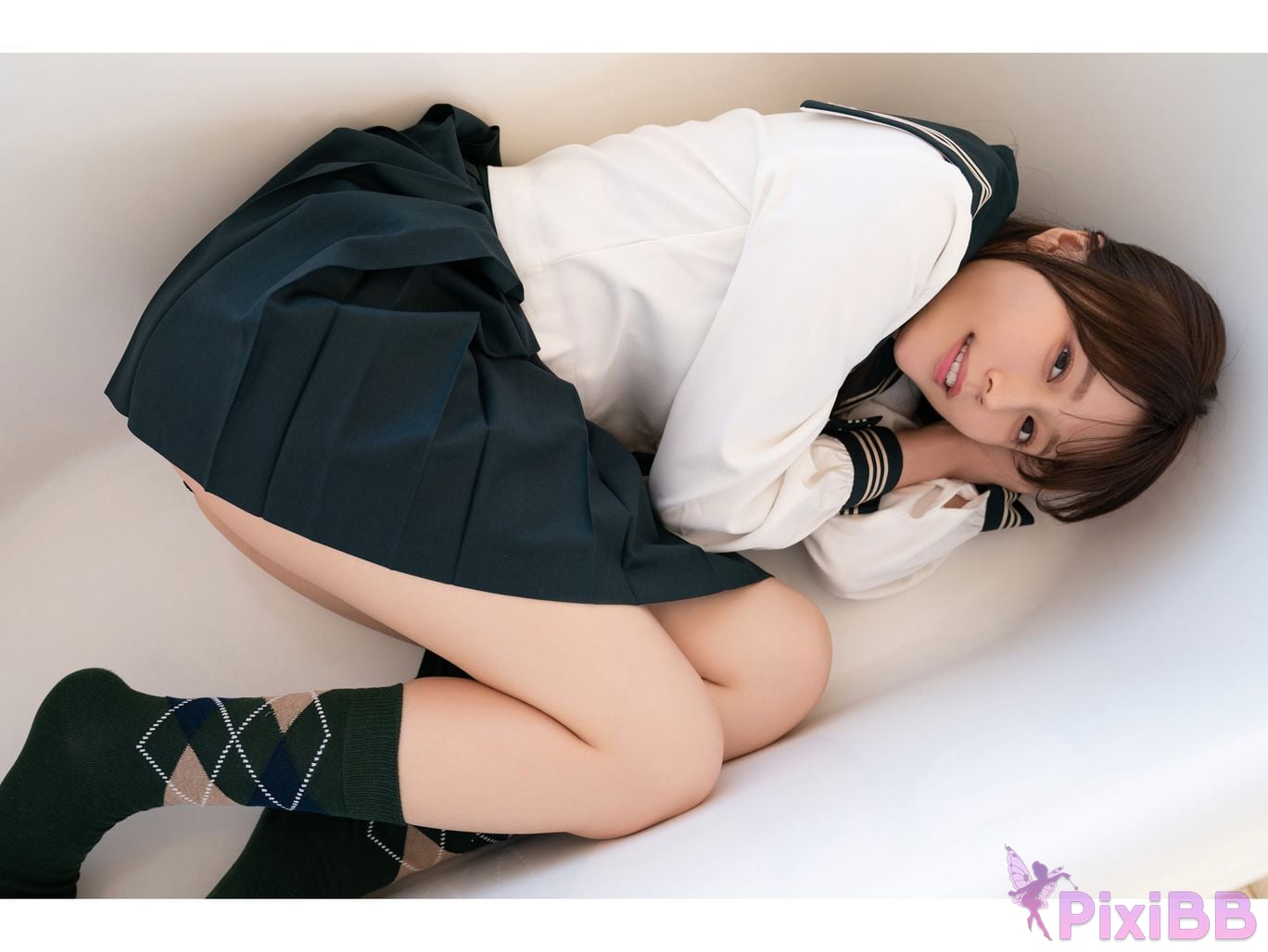 Japanese Idol Yuka Kohinata Asa Gei Secret digital photo book Vol.2 love model answer sister sailor special PixiBB.COM 037