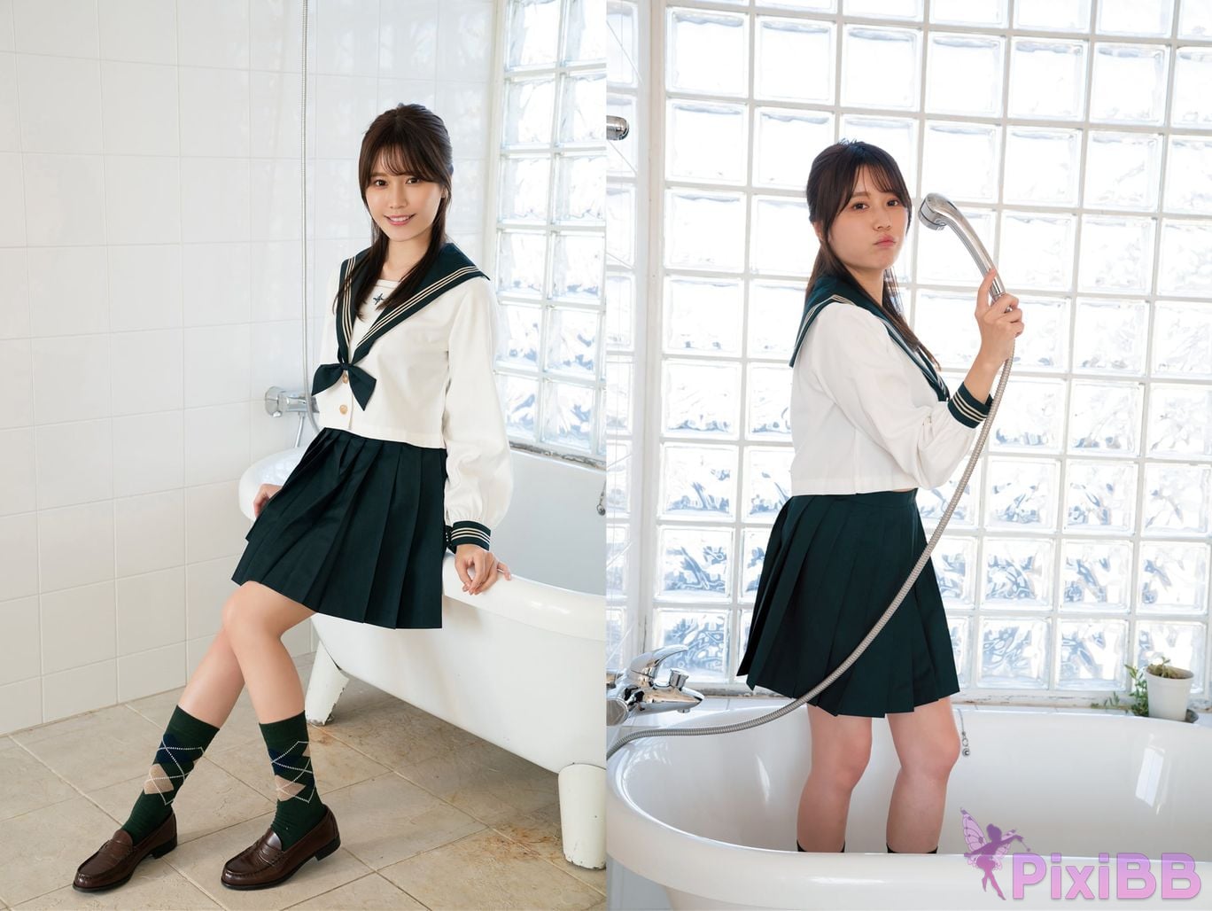 Japanese Idol Yuka Kohinata Asa Gei Secret digital photo book Vol.2 love model answer sister sailor special PixiBB.COM 038