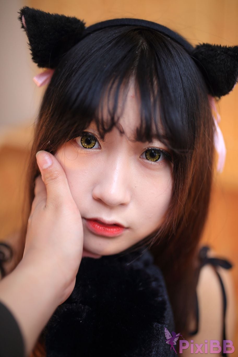 Cosplayer Mao Jiu Jiang Sakura Cat Jiujiang bathroom cat ears PixiBB.COM 490.JPG
