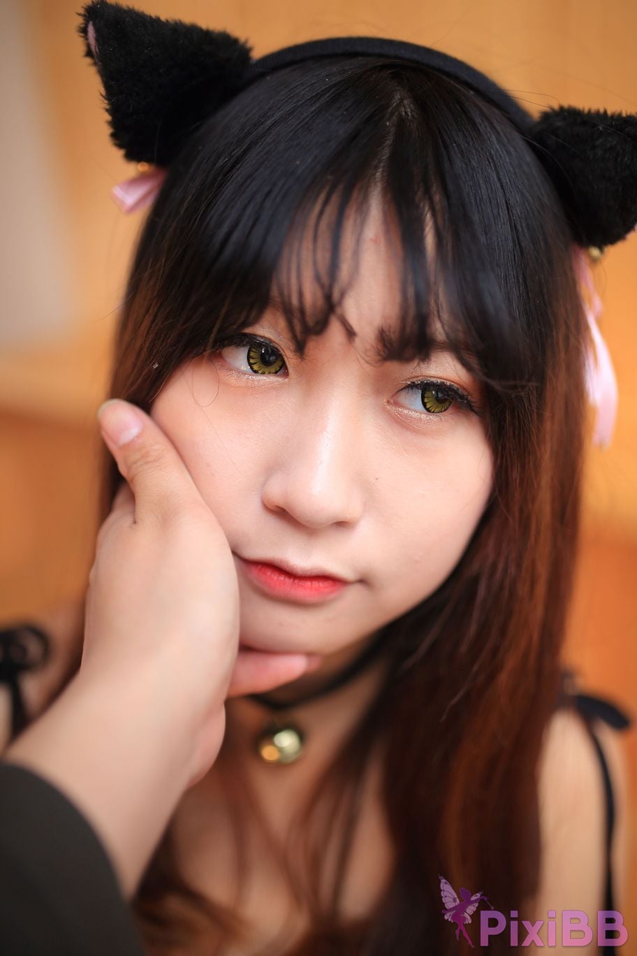 Cosplayer Mao Jiu Jiang Sakura Cat Jiujiang bathroom cat ears PixiBB.COM 512.JPG
