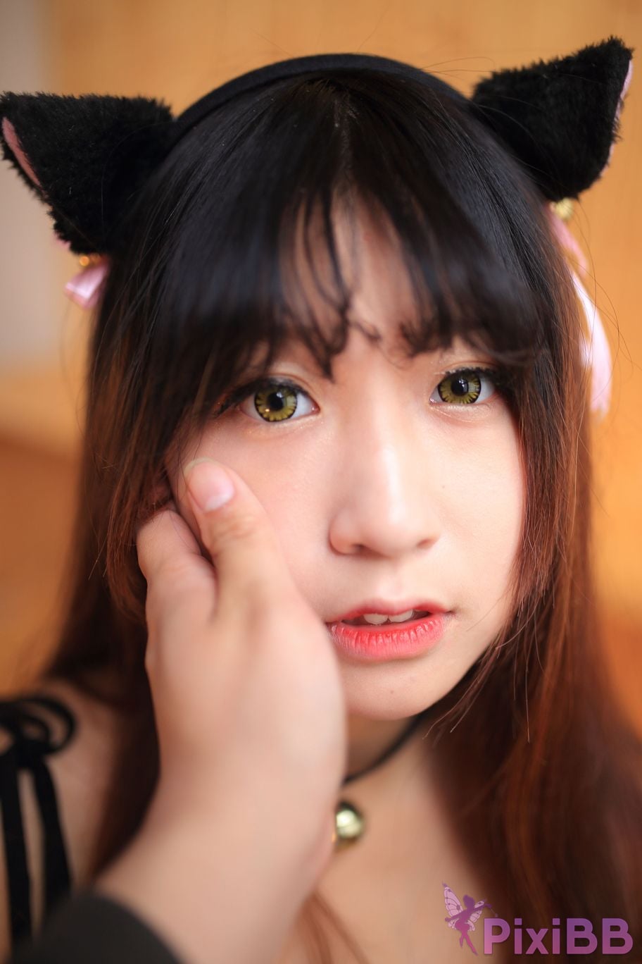 Cosplayer Mao Jiu Jiang Sakura Cat Jiujiang bathroom cat ears PixiBB.COM 557.JPG