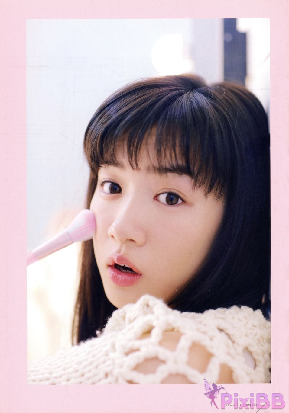 Japanese Idol Mei Nagano PHOTO BOOK in half blue PixiBB.COM 006