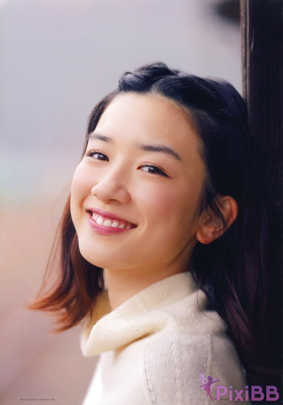 Japanese Idol Mei Nagano PHOTO BOOK in half blue PixiBB.COM 026
