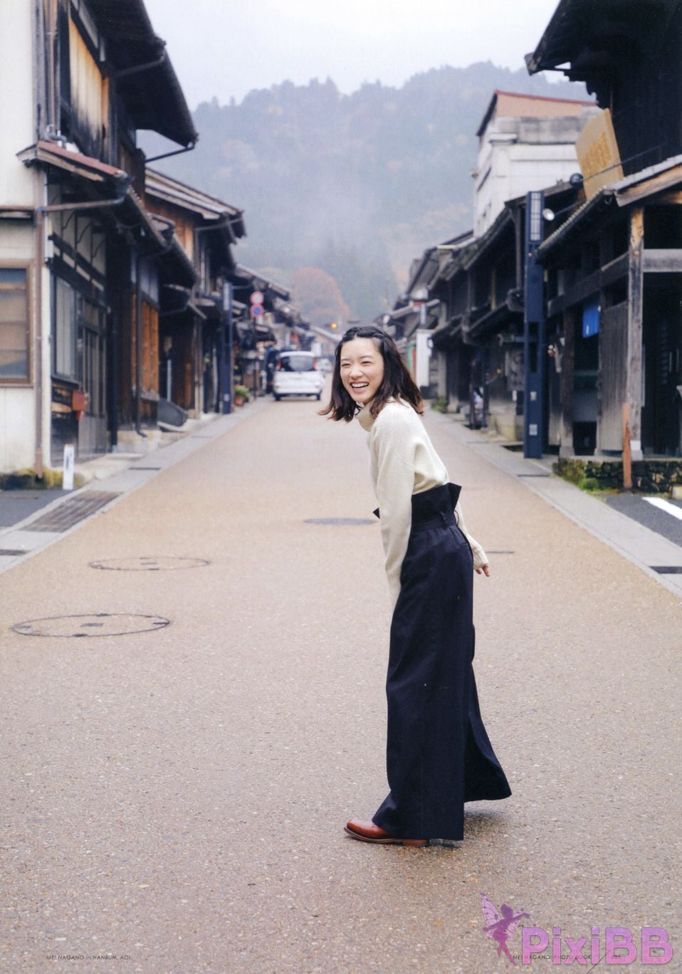 Japanese Idol Mei Nagano PHOTO BOOK in half blue PixiBB.COM 030