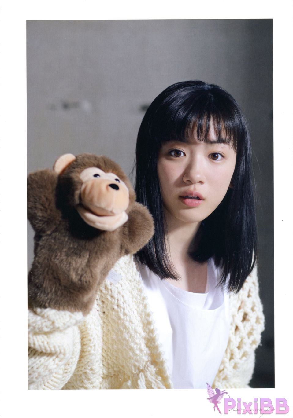 Japanese Idol Mei Nagano PHOTO BOOK in half blue PixiBB.COM 073