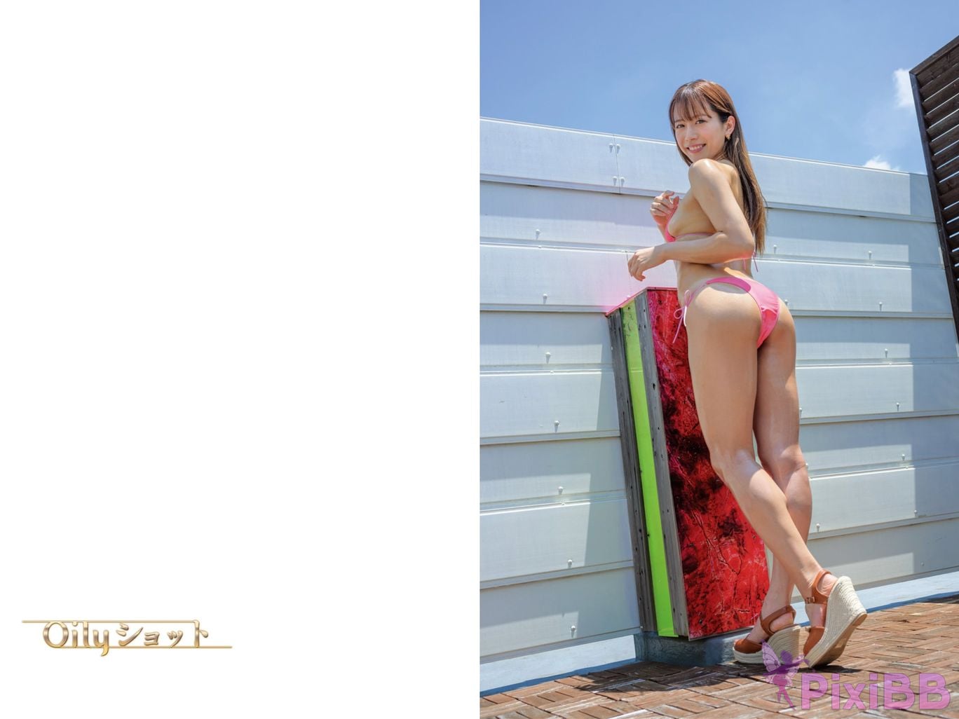 Japanese Idol Rin Sakura Asa Gei Secret digital photo book W h e r a y o u l k i n g Oily shot PixiBB.COM 005