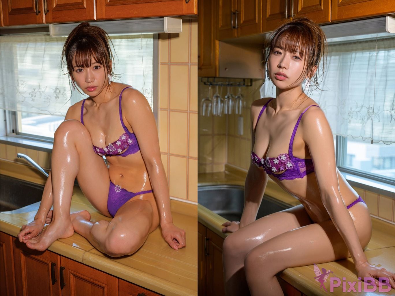 Japanese Idol Rin Sakura Asa Gei Secret digital photo book W h e r a y o u l k i n g Oily shot PixiBB.COM 018