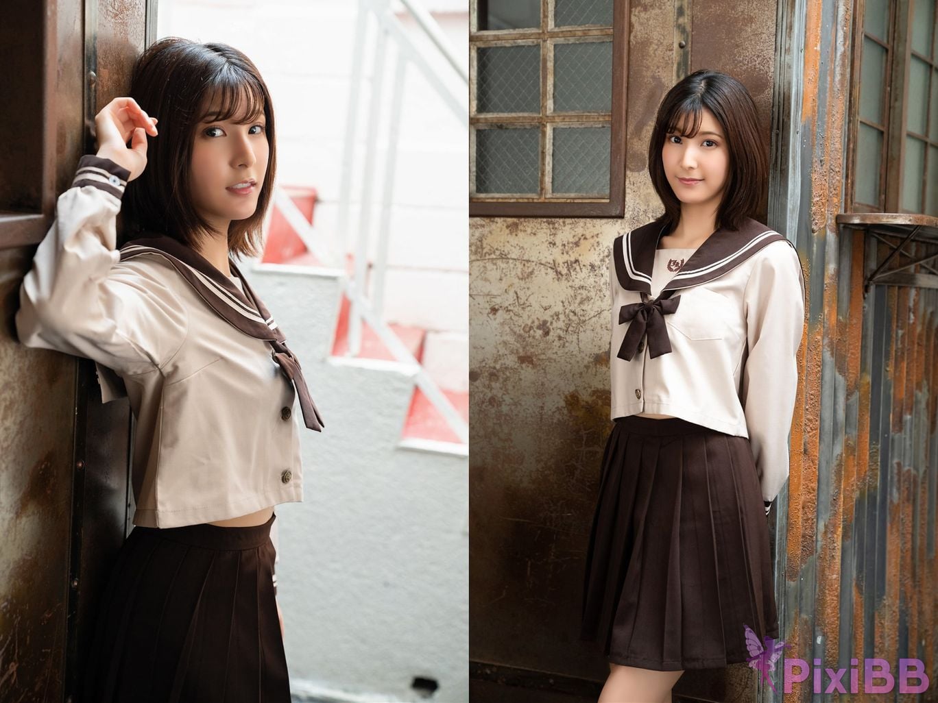 Japanese Idol Hinano Ayakawa Asa Gei Secret digital photo book Immoral premonition after school sister sailor special PixiBB.COM 019