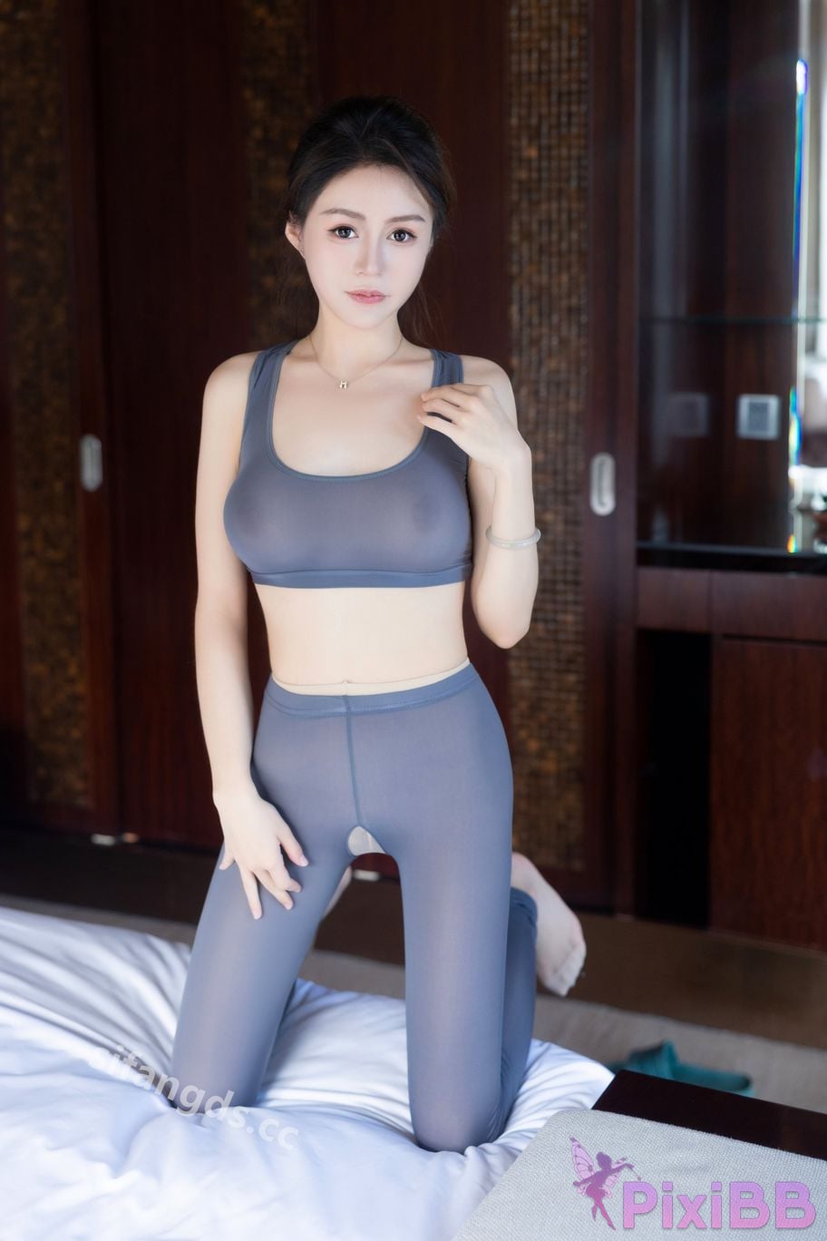 XR Uncensored Lin Youyi R18 XIUREN model Yoga instructor comes to teach PixiBB.COM 001.JPG