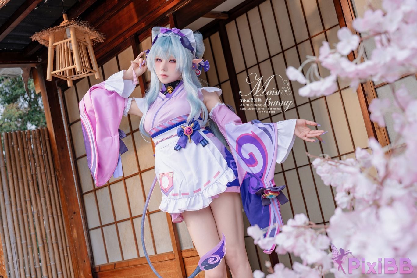 Cosplay Sticky Tuanzi Rabbit Mays work Floating Pillows and Contemporary Beauty Dream of Yue Ruixi Hong Zhaoyuan PixiBB.COM 001