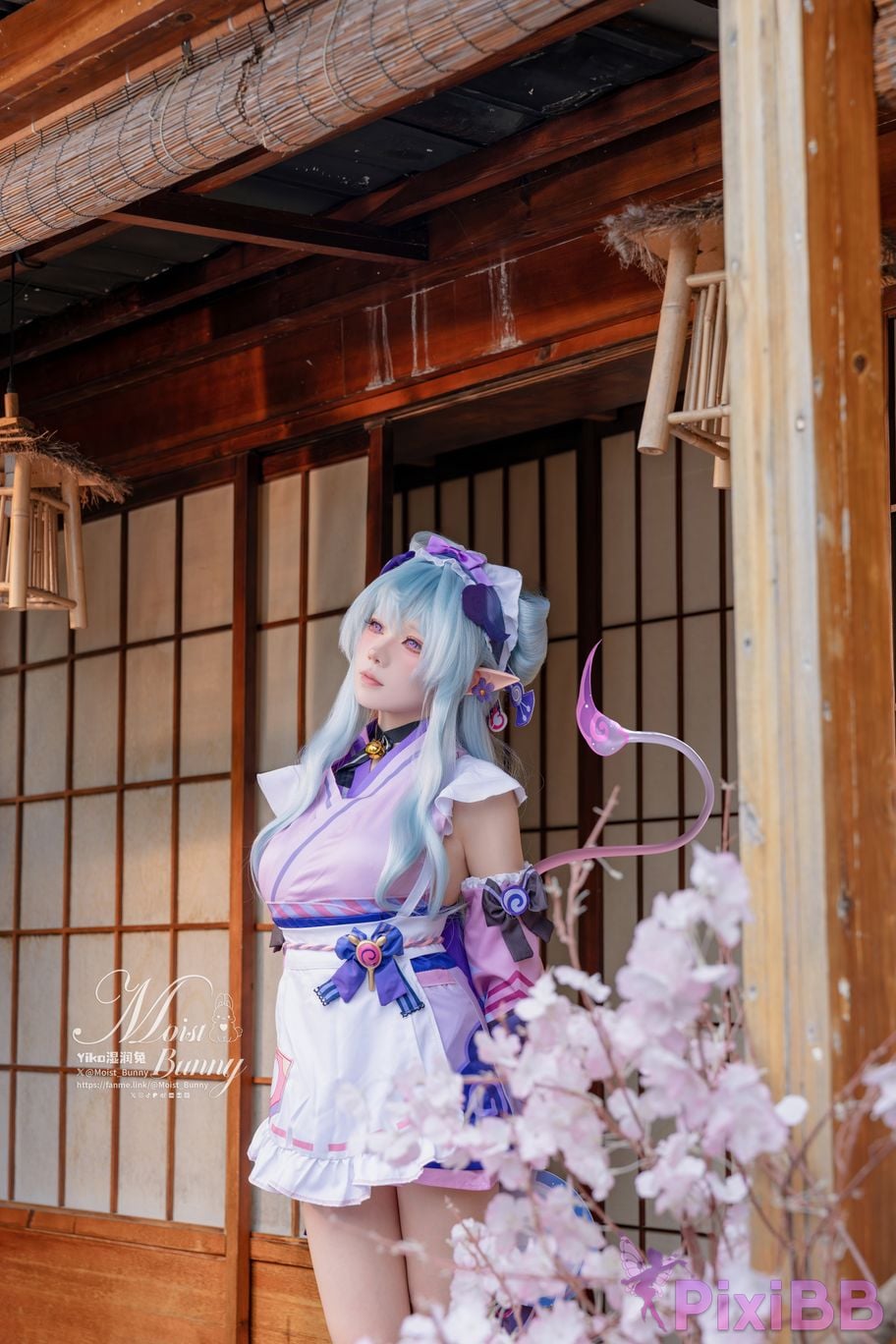 Cosplay Sticky Tuanzi Rabbit Mays work Floating Pillows and Contemporary Beauty Dream of Yue Ruixi Hong Zhaoyuan PixiBB.COM 012