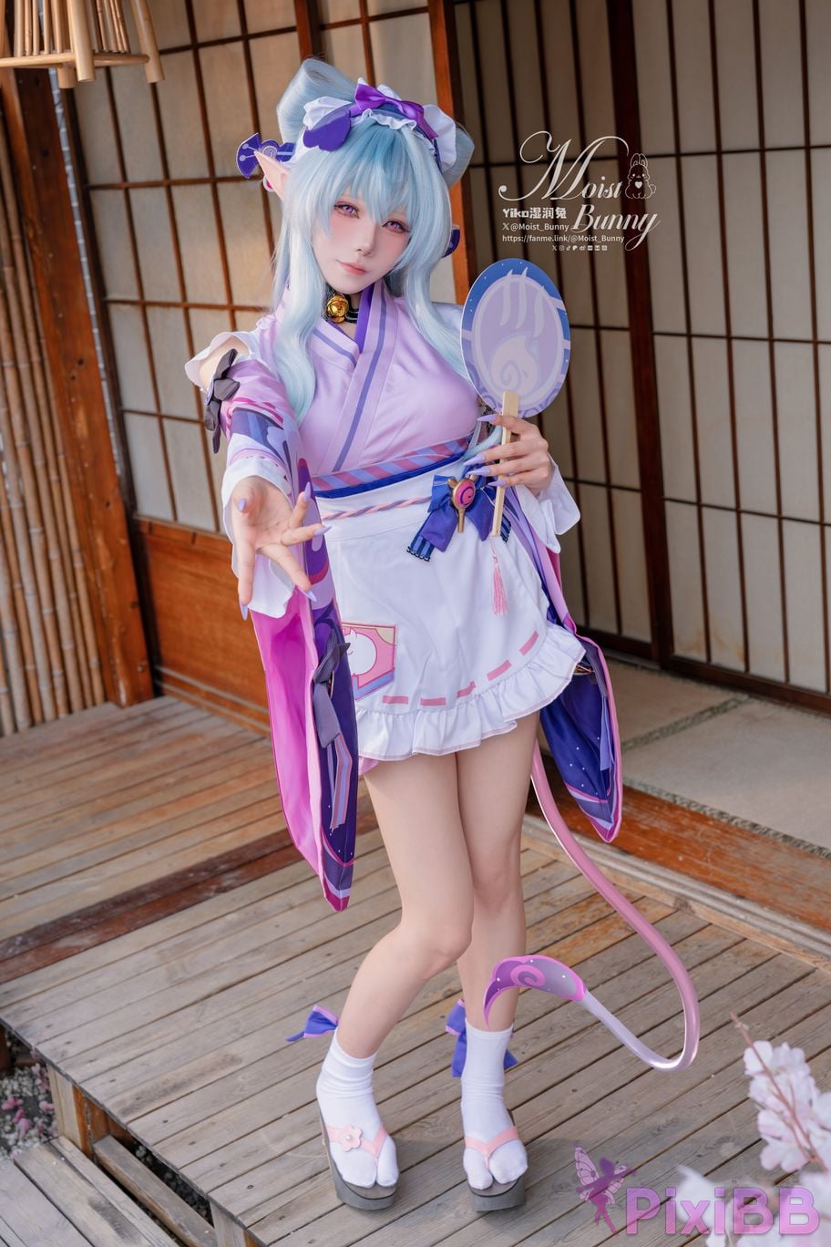 Cosplay Sticky Tuanzi Rabbit Mays work Floating Pillows and Contemporary Beauty Dream of Yue Ruixi Hong Zhaoyuan PixiBB.COM 023