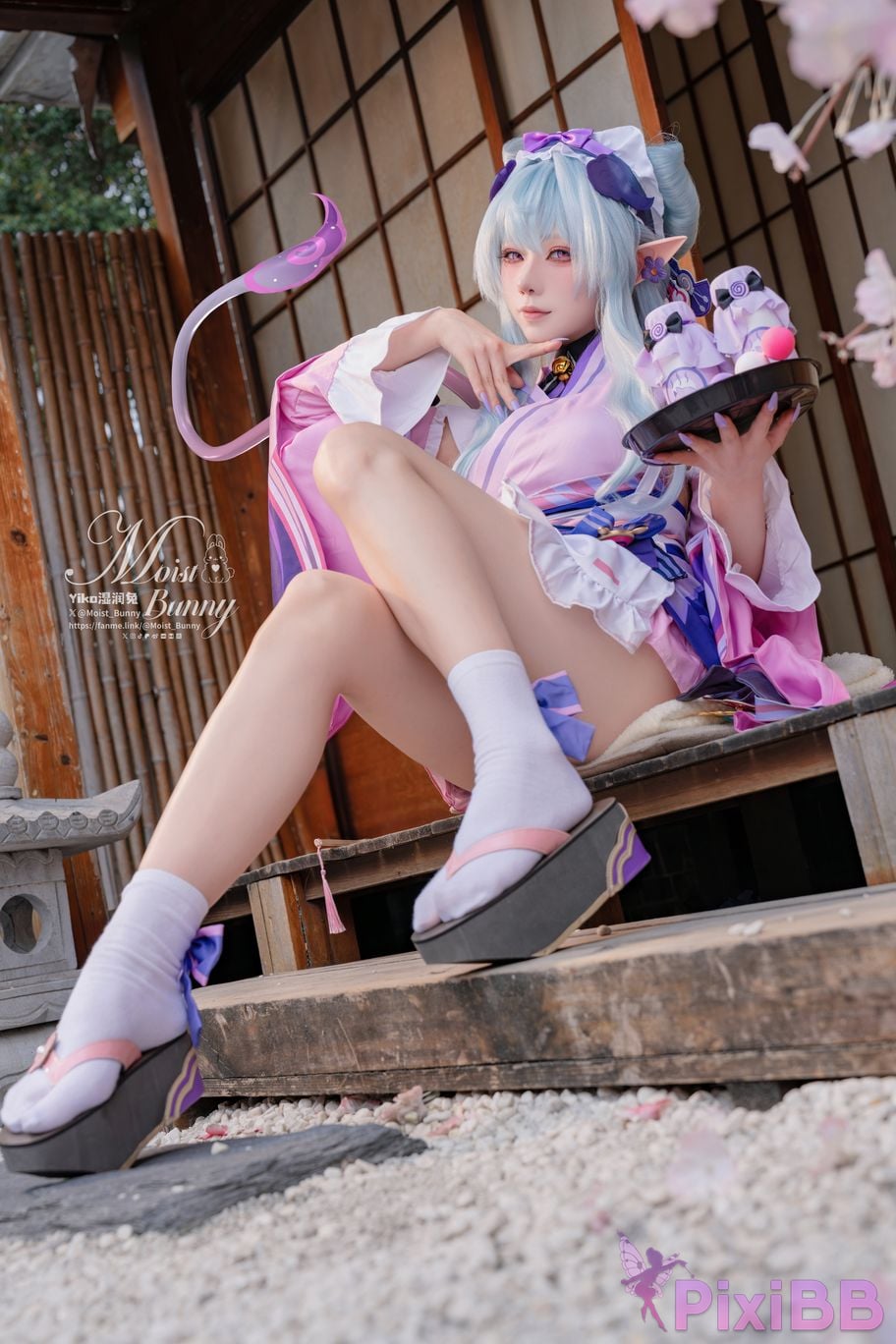 Cosplay Sticky Tuanzi Rabbit Mays work Floating Pillows and Contemporary Beauty Dream of Yue Ruixi Hong Zhaoyuan PixiBB.COM 040