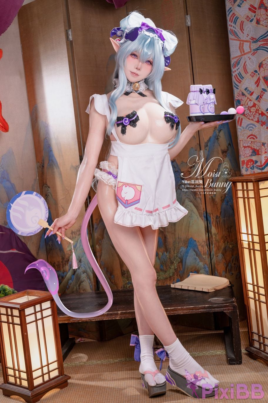 Cosplay Sticky Tuanzi Rabbit Mays work Floating Pillows and Contemporary Beauty Dream of Yue Ruixi Hong Zhaoyuan PixiBB.COM 071
