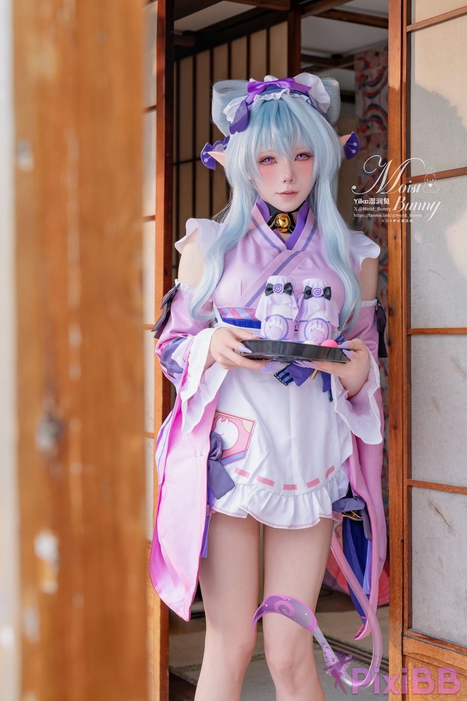 Cosplay Sticky Tuanzi Rabbit Mays work Floating Pillows and Contemporary Beauty Dream of Yue Ruixi Hong Zhaoyuan PixiBB.COM 088