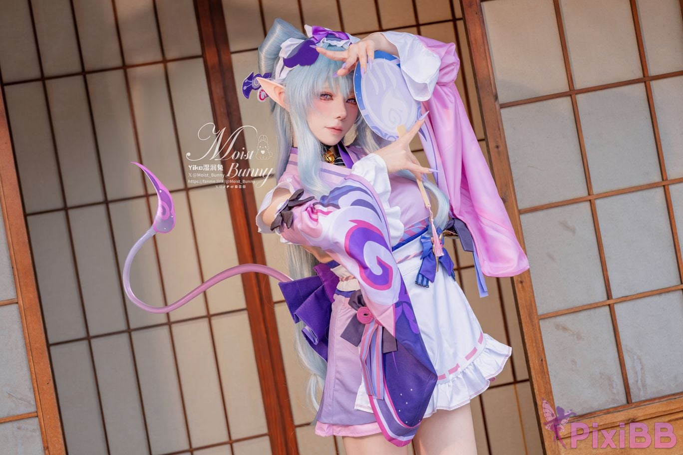 Cosplay Sticky Tuanzi Rabbit Mays work Floating Pillows and Contemporary Beauty Dream of Yue Ruixi Hong Zhaoyuan PixiBB.COM 121