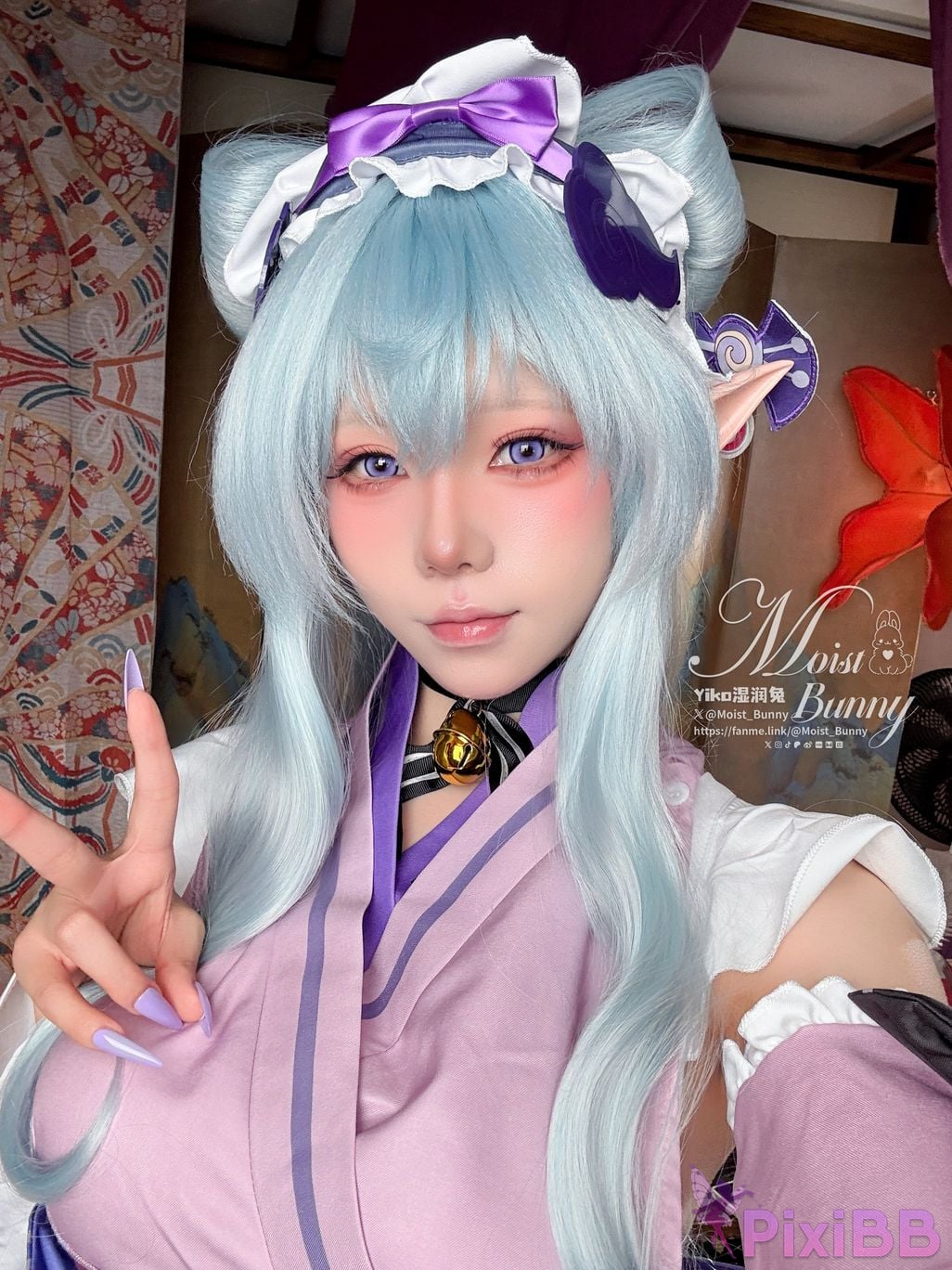 Cosplay Sticky Tuanzi Rabbit Mays work Floating Pillows and Contemporary Beauty Dream of Yue Ruixi Hong Zhaoyuan PixiBB.COM 125