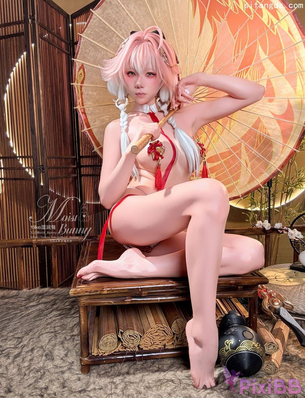 Cosplay Sticky Tuanzi Rabbit TC June Works Chi Yu Ce Formation Star Changli PixiBB.COM 043