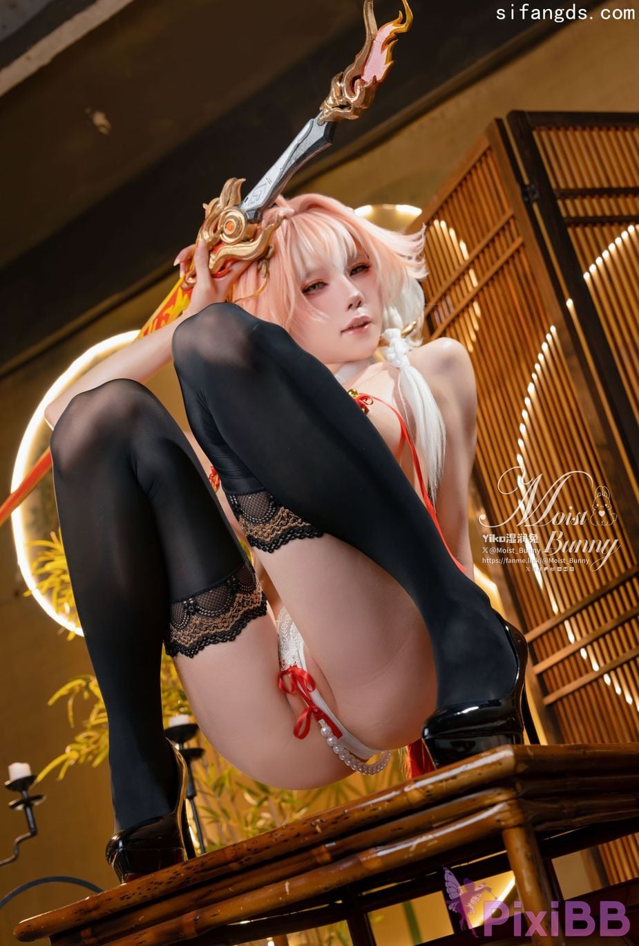 Cosplay Sticky Tuanzi Rabbit TC June Works Chi Yu Ce Formation Star Changli PixiBB.COM 091